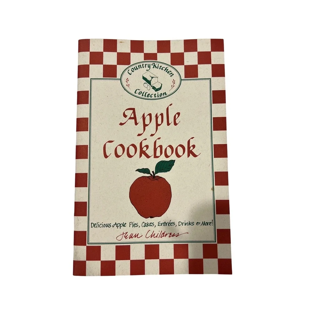 Country Kitchen Collection‎ Apple Cookbook Jean Childress Softcover Recipe Book